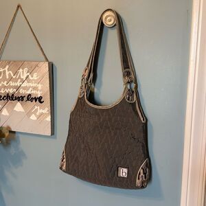 Cindy B Quilted Shoulder Bag